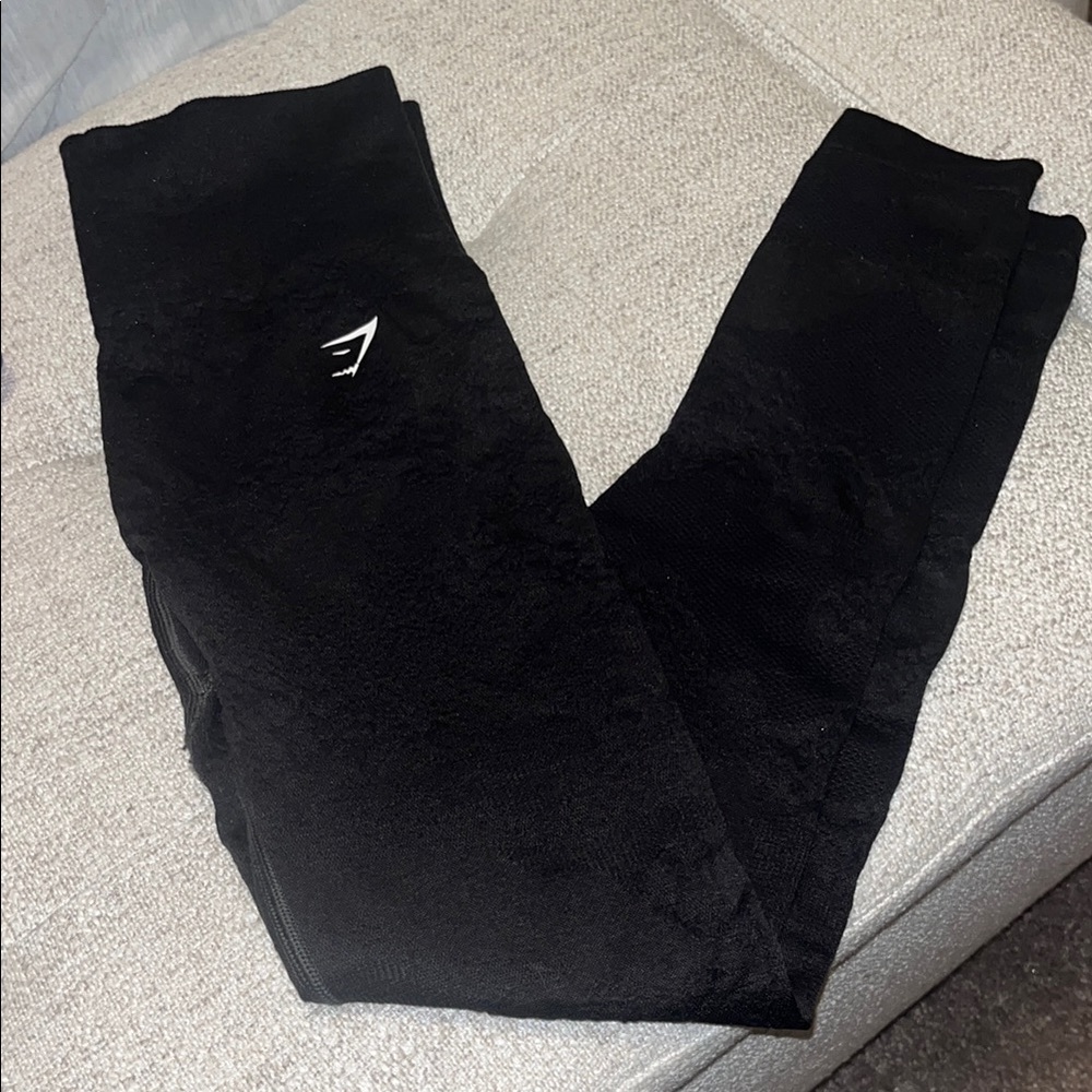 Gymshark Black Leggings with Logo